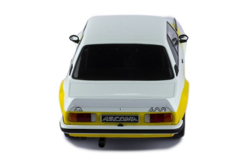 OPEL ASCONA B 400 1982 White and Yellow