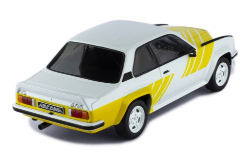 OPEL ASCONA B 400 1982 White and Yellow