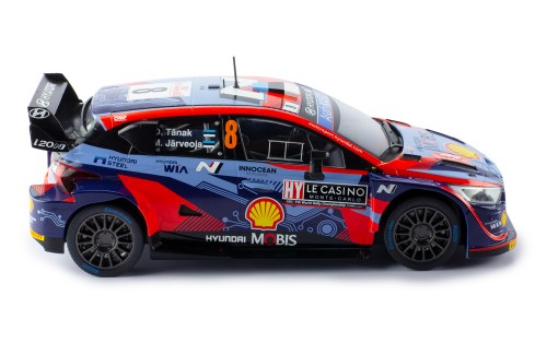 HYUNDAI i20 N Rally1 #8 O.Tanak - M.Järveoja Rallye Monte-Carlo 2022