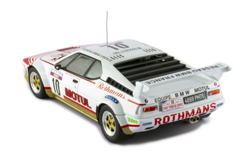 BMW M1 #10 B.Darniche - A.Mahe Tour de Corse 1982