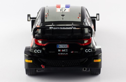 TOYOTA GR YARIS Rally1 Hybrid #17 S.Ogier - V.Landals Winner Rally Croatia 2024