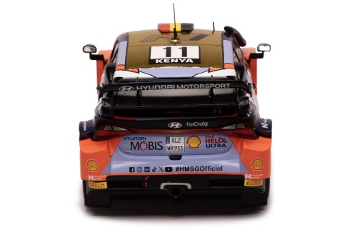 HYUNDAI i20 N Rally1 Hybrid  #11 T.Neuville - M.Wydaeghe Safari Rally Kenya 2024