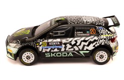 ŠKODA FABIA Rally2 (2023) #20 O.Solberg - E.Edmondson Safari Rally Kenya 2024 