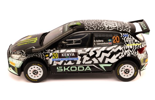 ŠKODA FABIA Rally2 (2023) #20 O.Solberg - E.Edmondson Safari Rally Kenya 2024 