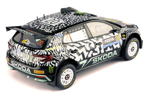 ŠKODA FABIA Rally2 (2023) #20 O.Solberg - E.Edmondson Safari Rally Kenya 2024 