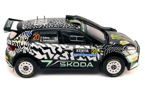 ŠKODA FABIA Rally2 (2023) #20 O.Solberg - E.Edmondson Safari Rally Kenya 2024 