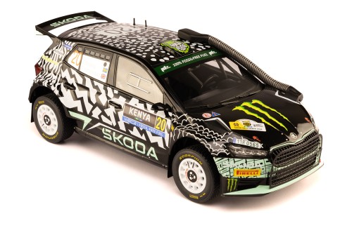 ŠKODA FABIA Rally2 (2023) #20 O.Solberg - E.Edmondson Safari Rally Kenya 2024 