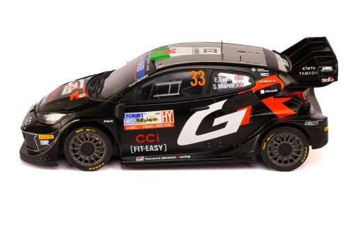 TOYOTA GR YARIS Rally1 Hybrid #33 E.Evans - S.Martin Winner Rally Japan 2024 