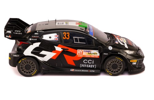 TOYOTA GR YARIS Rally1 Hybrid #33 E.Evans - S.Martin Winner Rally Japan 2024 