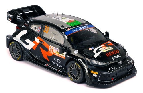 TOYOTA GR YARIS Rally1 Hybrid #33 E.Evans - S.Martin Winner Rally Japan 2024 