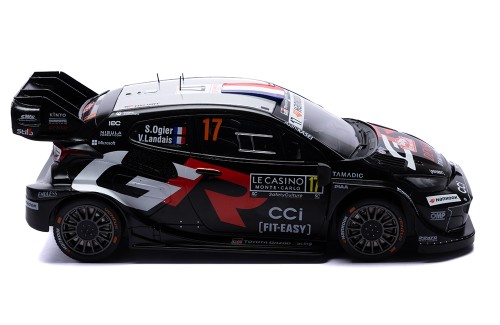TOYOTA GR YARIS Rally1 #17 S.Ogier - V.Landais Winner Rallye Monte-Carlo 2025