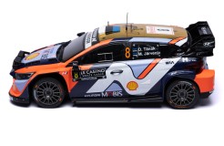 HYUNDAI i20 N Rally1 #8 O.Tänak - M.Järveoja Rallye Monte-Carlo 2025 (with night lights)
