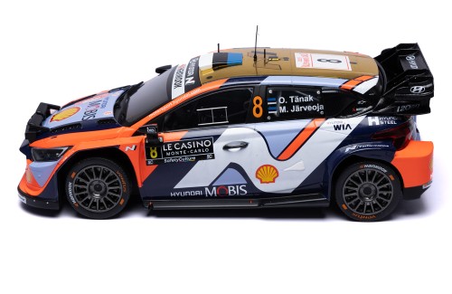 HYUNDAI i20 N Rally1 #8 O.Tänak - M.Järveoja Rallye Monte-Carlo 2025 (with night lights)