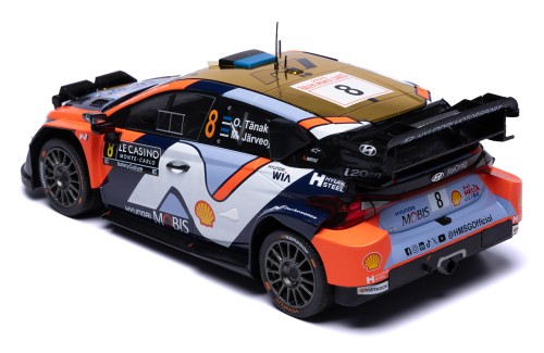 HYUNDAI i20 N Rally1 #8 O.Tänak - M.Järveoja Rallye Monte-Carlo 2025 (with night lights)