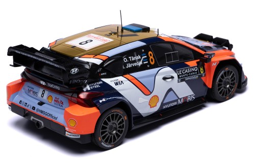 HYUNDAI i20 N Rally1 #8 O.Tänak - M.Järveoja Rallye Monte-Carlo 2025 (with night lights)