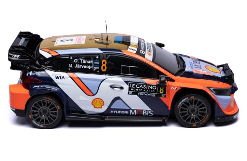 HYUNDAI i20 N Rally1 #8 O.Tänak - M.Järveoja Rallye Monte-Carlo 2025 (with night lights)