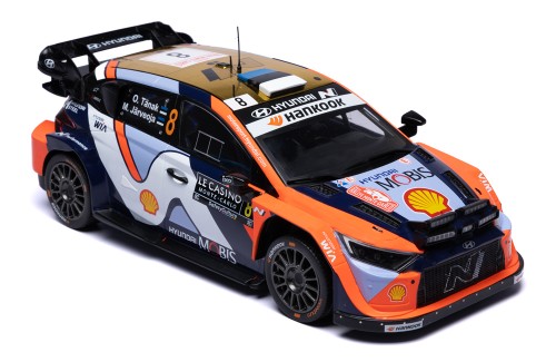 HYUNDAI i20 N Rally1 #8 O.Tänak - M.Järveoja Rallye Monte-Carlo 2025 (with night lights)