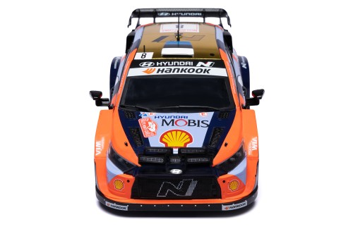 HYUNDAI i20 N Rally1 #8 O.Tänak - M.Järveoja Rallye Monte-Carlo 2025 (with night lights)