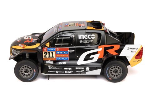TOYOTA GR DKR Hilux EVO #211 H.Lategan / B.Cummings 2nd Rally Dakar 2025