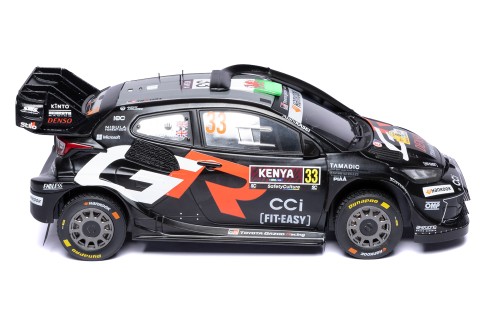 TOYOTA GR YARIS Rally1 #33 E.Evans - S.Martin Winner Rally Kenya 2025 TOYOTA GR YARIS Rally1 #33 E.Evans - S.Martin Winner Rally Kenya 2025