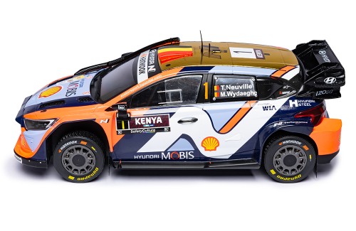 HYUNDAI i20 N Rally1 #8 O.Tänak - M.Järveoja Rally Kenya 2025 (with dirty effects)