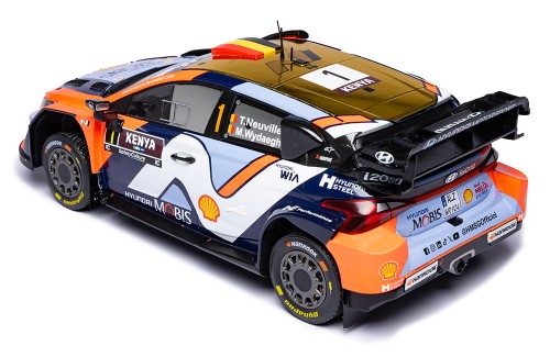HYUNDAI i20 N Rally1 #8 O.Tänak - M.Järveoja Rally Kenya 2025 (with dirty effects)
