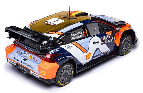 HYUNDAI i20 N Rally1 #8 O.Tänak - M.Järveoja Rally Kenya 2025 (with dirty effects)