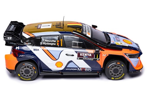 HYUNDAI i20 N Rally1 #8 O.Tänak - M.Järveoja Rally Kenya 2025 (with dirty effects)