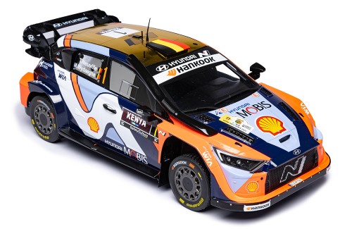 HYUNDAI i20 N Rally1 #8 O.Tänak - M.Järveoja Rally Kenya 2025 (with dirty effects)