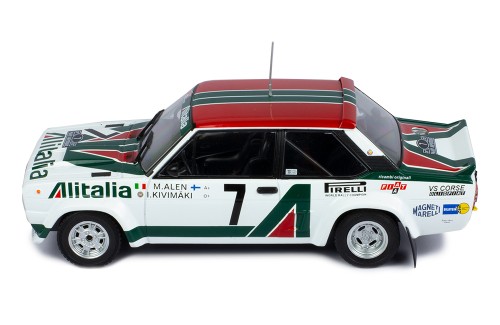 FIAT 131 Abarth #7 M.Alen-I.Kivimäki Rally Acropolis 1978