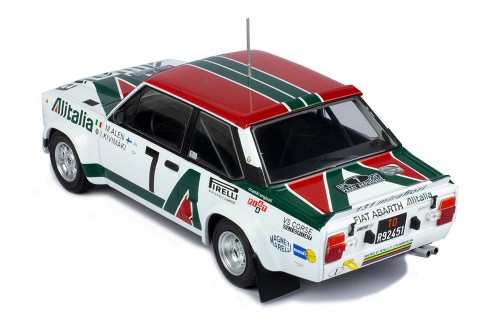 FIAT 131 Abarth #7 M.Alen-I.Kivimäki Rally Acropolis 1978