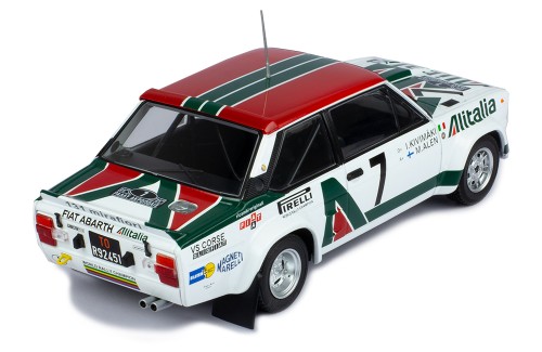 FIAT 131 Abarth #7 M.Alen-I.Kivimäki Rally Acropolis 1978