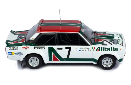 FIAT 131 Abarth #7 M.Alen-I.Kivimäki Rally Acropolis 1978
