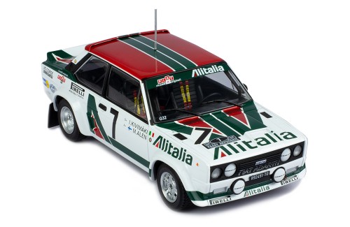 FIAT 131 Abarth #7 M.Alen-I.Kivimäki Rally Acropolis 1978