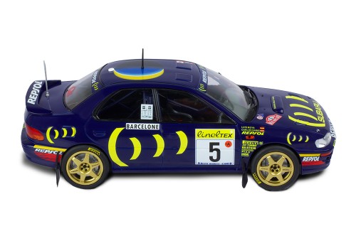 SUBARU IMPREZA #5 C.Sainz - L.Moya Winner Rallye Monte-Carlo 1995