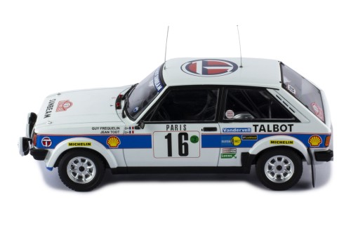 TALBOT SUNBEAM LOTUS  #16  G.Frequelin - J.Todt Rallye Monte-Carlo 1981 