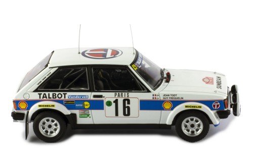 TALBOT SUNBEAM LOTUS  #16  G.Frequelin - J.Todt Rallye Monte-Carlo 1981 