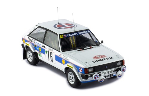 TALBOT SUNBEAM LOTUS  #16  G.Frequelin - J.Todt Rallye Monte-Carlo 1981 