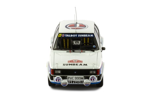 TALBOT SUNBEAM LOTUS  #16  G.Frequelin - J.Todt Rallye Monte-Carlo 1981 