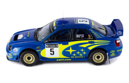 SUBARU IMPREZA S7 WRC 2001 #5 R.Burns - R.Reid Rally of Great Britain 2001