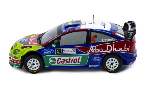 FORD FOCUS  RS WRC 2009 #4 J-M.Latvalla - M.Anttila Winner Rally Sardegna 2009