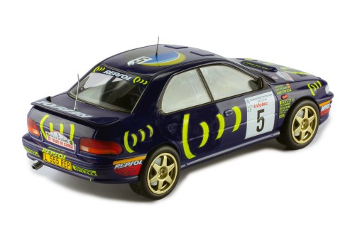 SUBARU Impreza 555 #5 C.Sainz - L.Moya Tour de Corse 1995