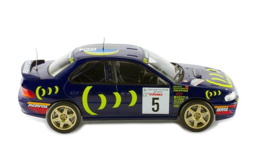 SUBARU Impreza 555 #5 C.Sainz - L.Moya Tour de Corse 1995