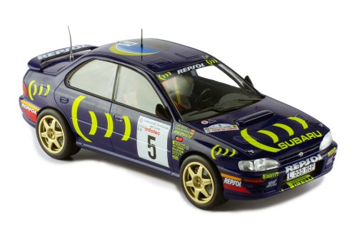 SUBARU Impreza 555 #5 C.Sainz - L.Moya Tour de Corse 1995