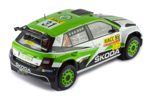 ŠKODA FABIA R5 #31 J.Kopecky - P.Dersler Rally Catalunya 2018