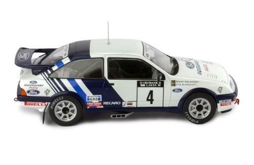 FORD SIERRA RS Cosworth #4 S.Blomquist - B.Melander  Rally 1000 Lakes 1988