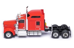 KENWORTH W900 1990 Black (with big sleeper) - Red