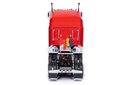 KENWORTH W900 1990 Black (with big sleeper) - Red