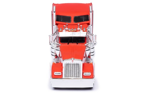 KENWORTH W900 1990 Black (with big sleeper) - Red