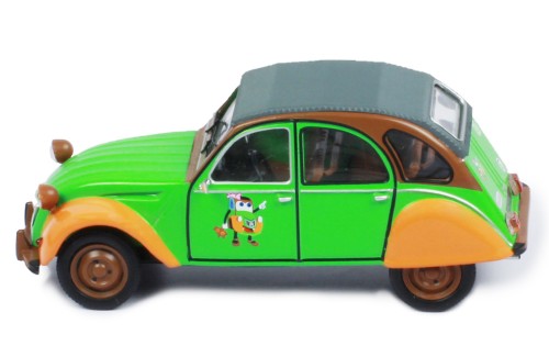 CITROËN 2 CV 1978 Green/Orange